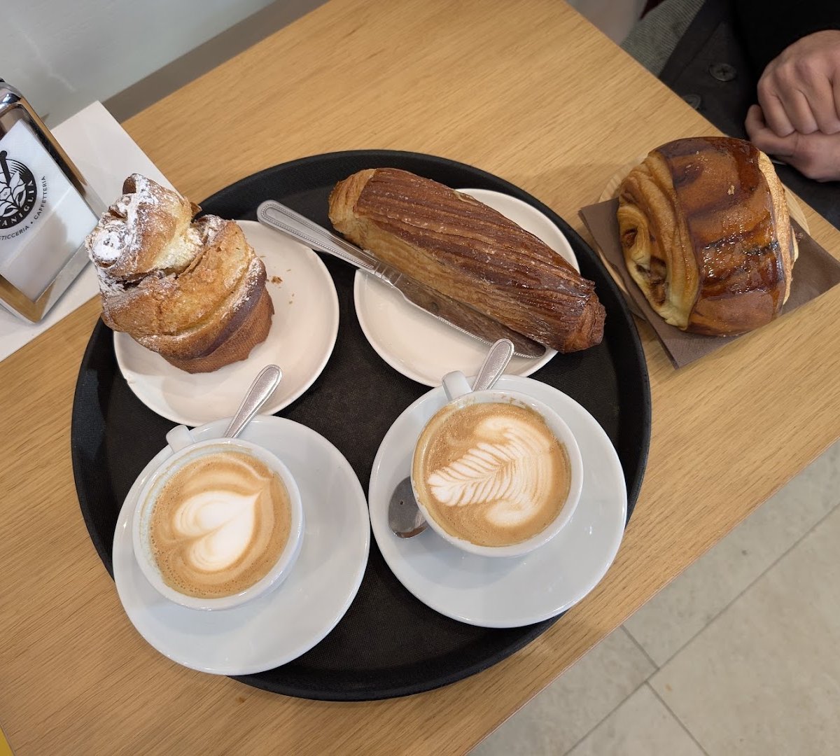 Coffee at Nero Vaniglia, specialty coffee shop in Rome