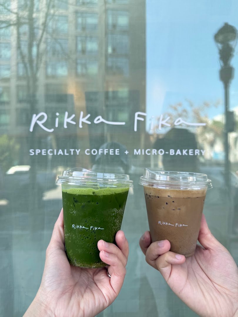 Coffee at Rikka Fika, specialty coffee shop in San Diego