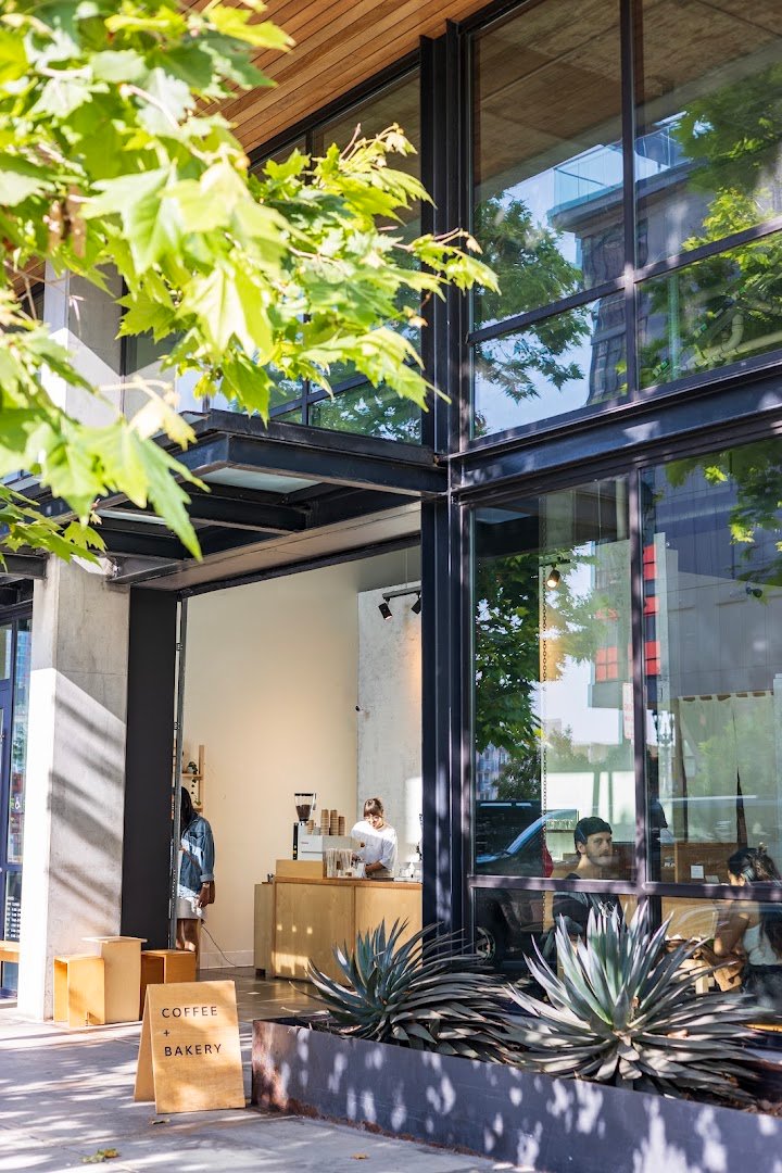 Storefront of Rikka Fika, specialty coffee shop in San Diego