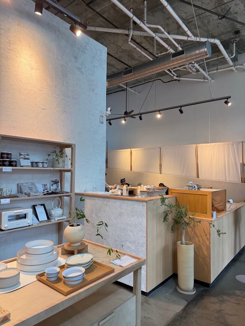 Interior of Rikka Fika, specialty coffee shop in San Diego