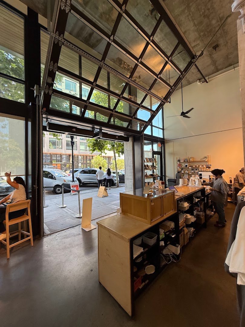 Interior of Rikka Fika, specialty coffee shop in San Diego