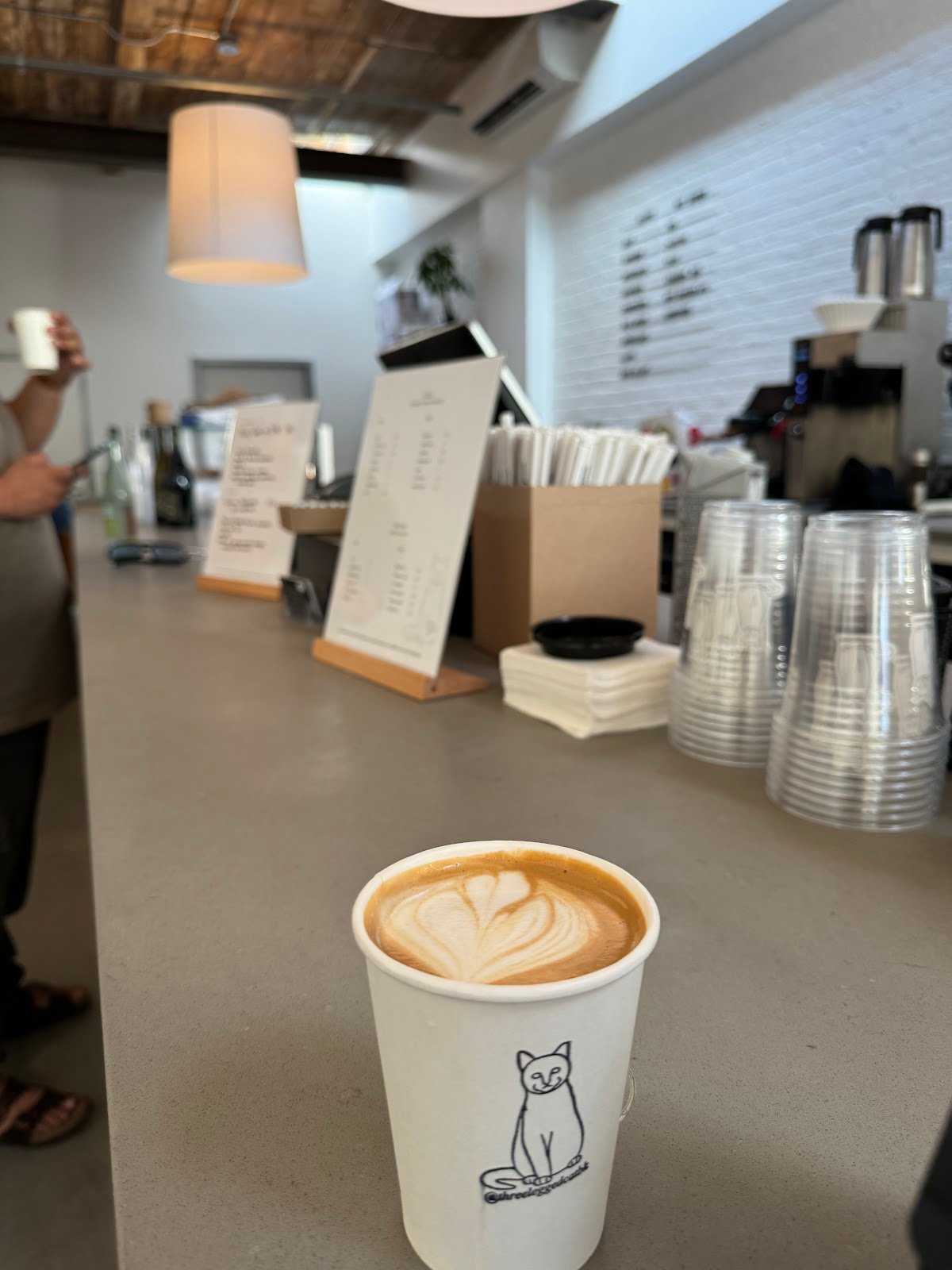 three legged cat specialty coffee shop in New York - photo 4