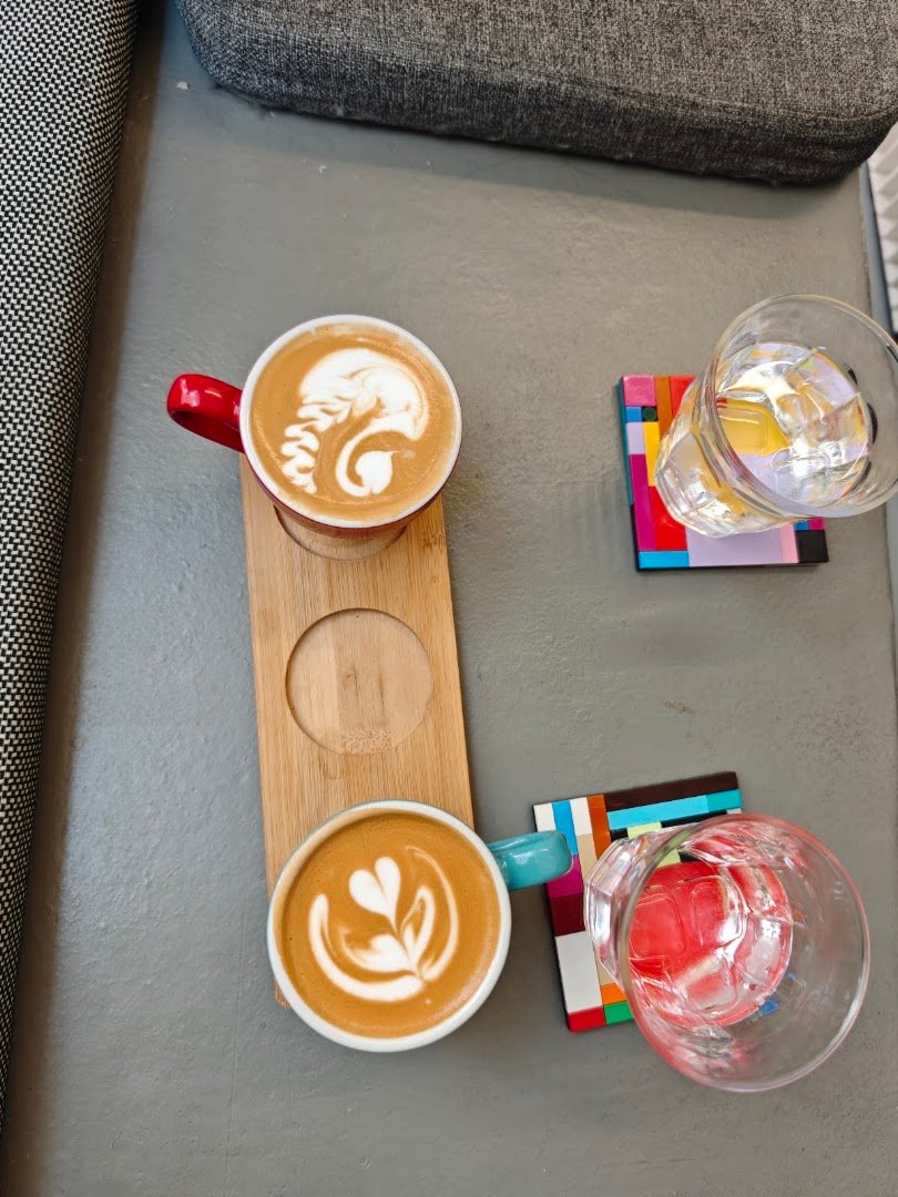 Coffee at Rule of 4m, specialty coffee shop in Athens