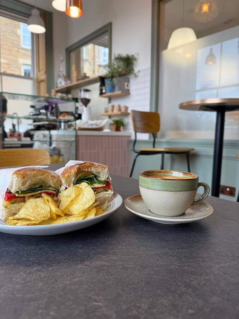 Coffee at Hill City Brew, specialty coffee shop in Edinburgh