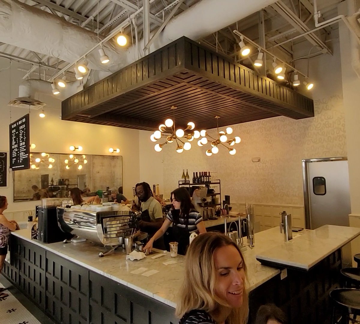 Interior of Buddy Brew Coffee, specialty coffee shop in Tampa-St. Petersburg