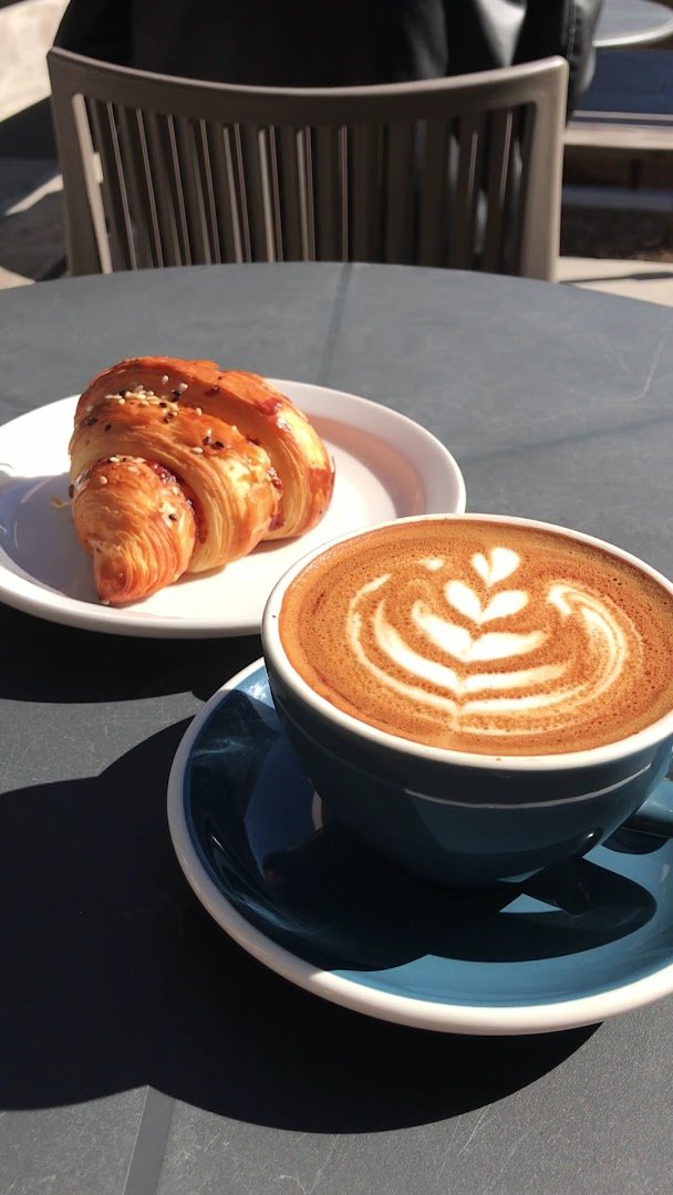 Coffee at Cafe Myriade, specialty coffee shop in Montreal