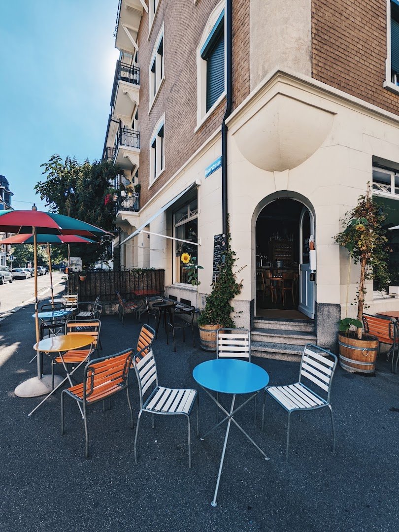 Storefront of 169 West, specialty coffee shop in Zurich