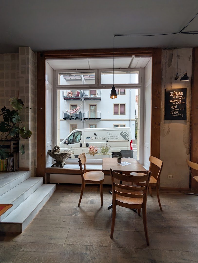 Interior of 169 West, specialty coffee shop in Zurich