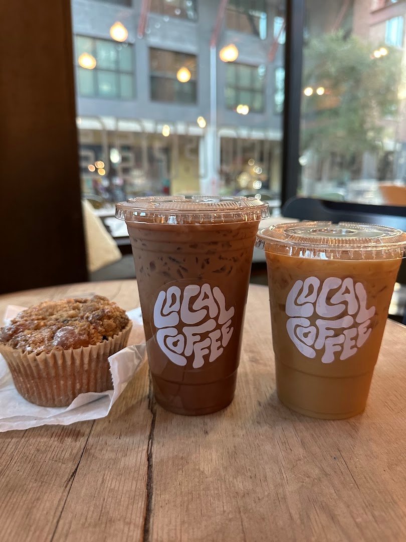 Coffee at Local Coffee, specialty coffee shop in San Antonio