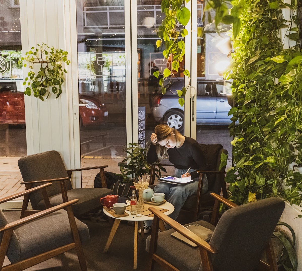 Trafik kávézó és reggeliző specialty coffee shop in Budapest - photo 5
