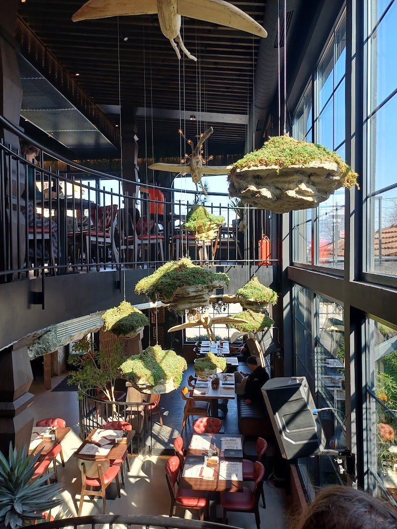 Interior of Aztec, specialty coffee shop in Belgrade