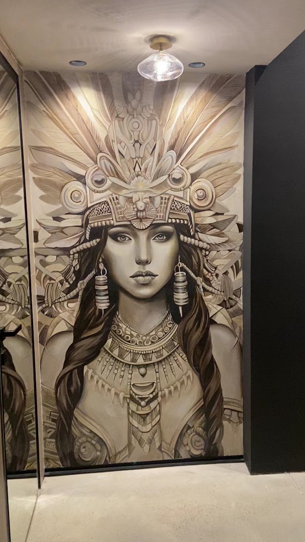 Interior of Aztec, specialty coffee shop in Belgrade