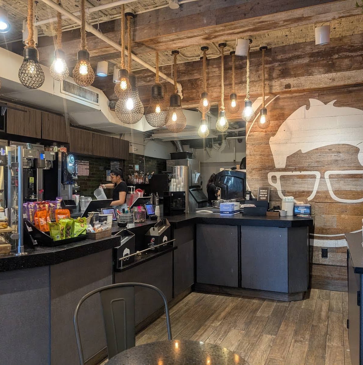 Gregorys Coffee specialty coffee shop in New York - photo 4