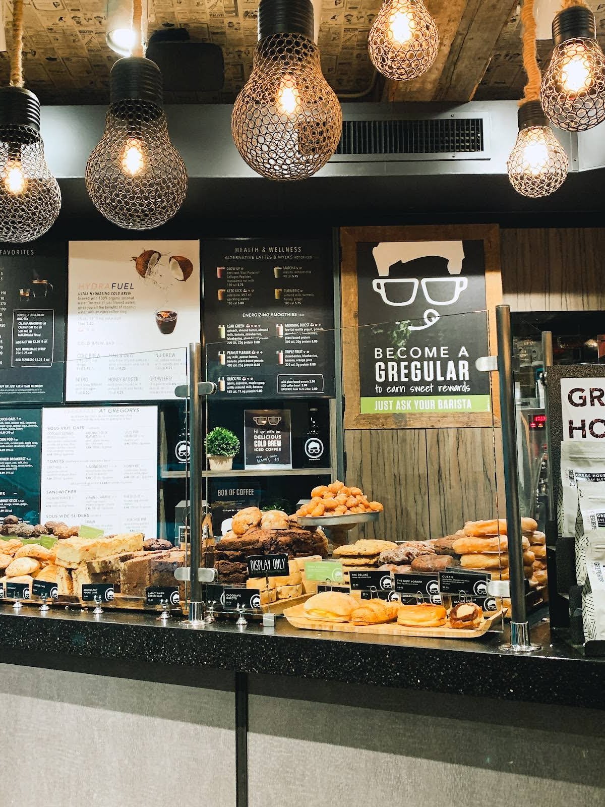 Gregorys Coffee specialty coffee shop in New York - photo 6