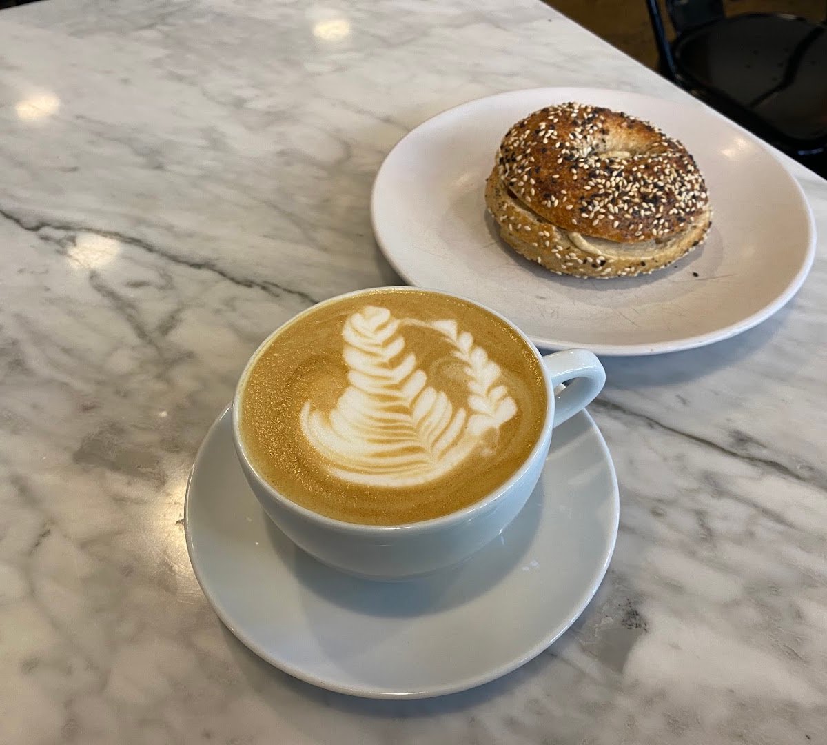 Coffee at ReAnimator Coffee, specialty coffee shop in Philadelphia