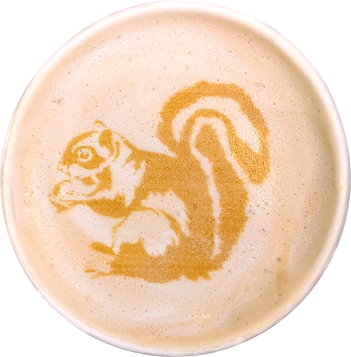 Coffee at Gray Fox Coffee, specialty coffee shop in Minneapolis