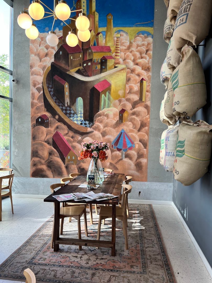 Interior of Kafeterija | Skyline, specialty coffee shop in Belgrade