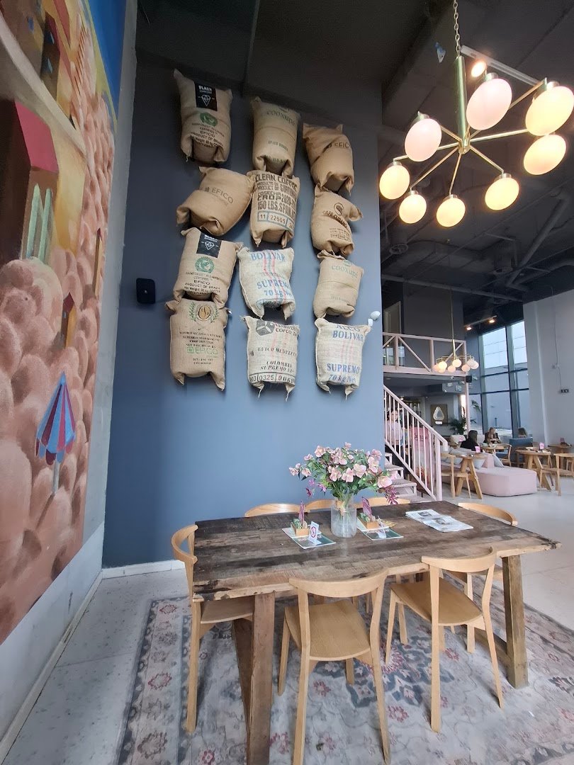 Interior of Kafeterija | Skyline, specialty coffee shop in Belgrade