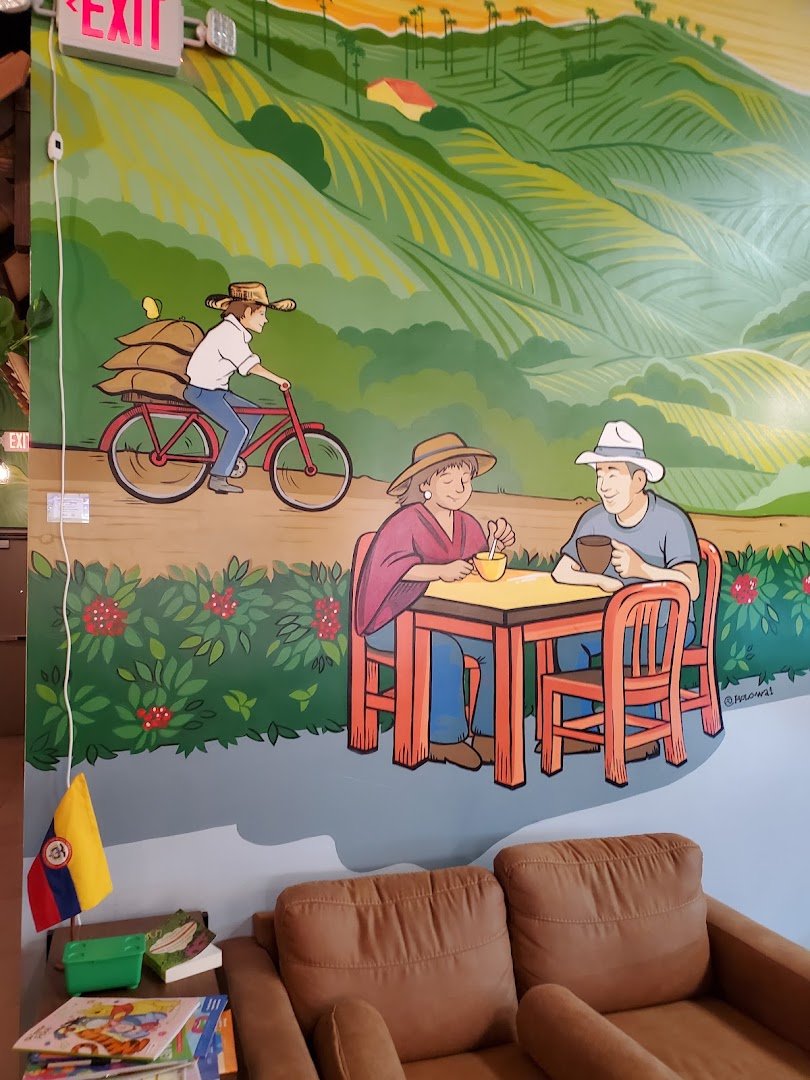 Interior of Macondo Coffee Roasters - Pinecrest, specialty coffee shop in Miami