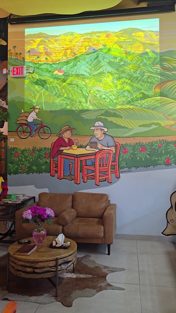 Interior of Macondo Coffee Roasters - Pinecrest, specialty coffee shop in Miami