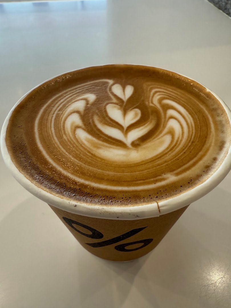 Coffee at % Arabica Singapore Arab Street, specialty coffee shop in Singapore