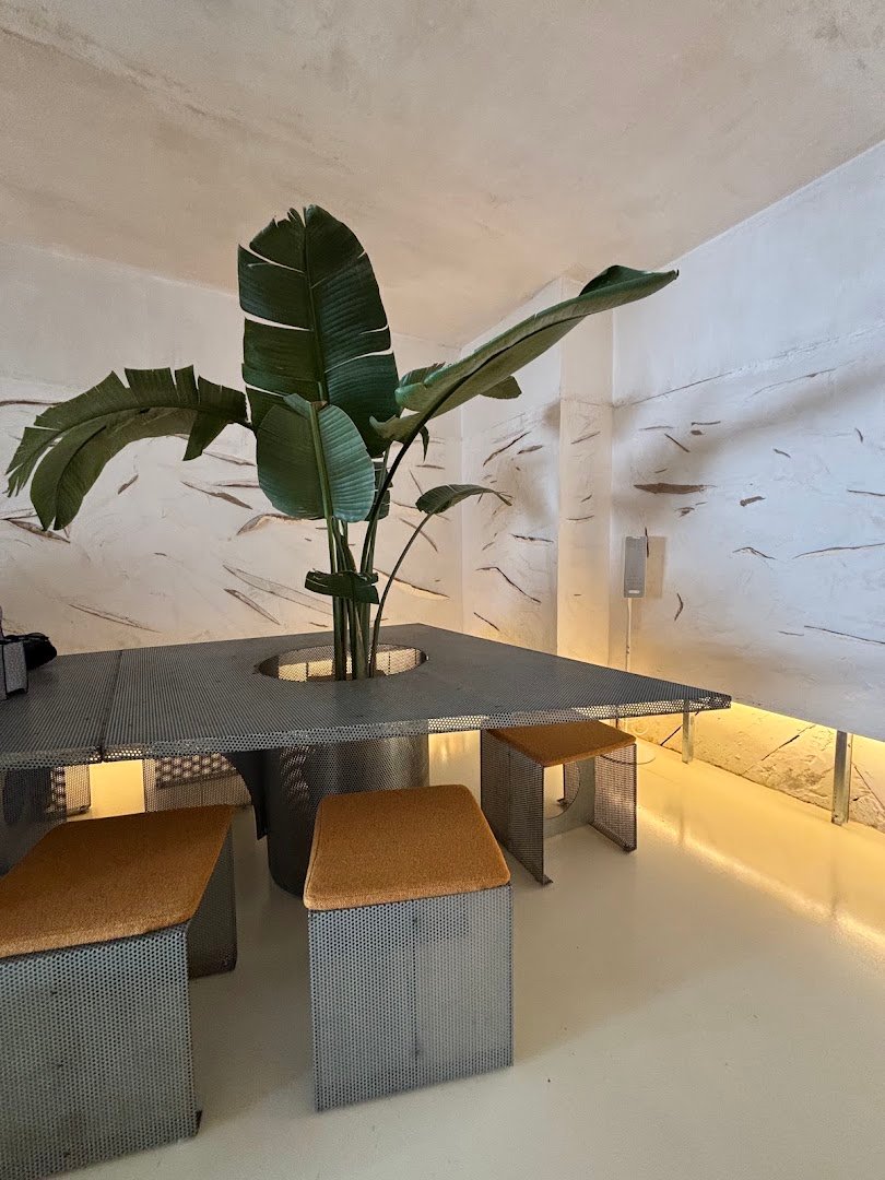 Interior of Comum, specialty coffee shop in Porto