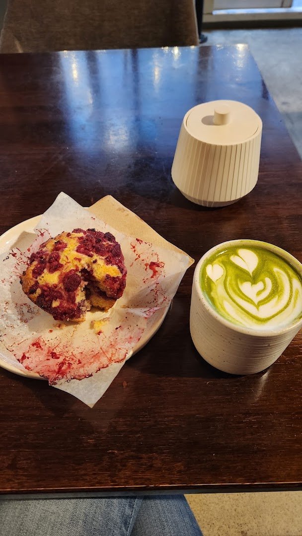Coffee at Green Land Cafe and Bar, specialty coffee shop in Wellington