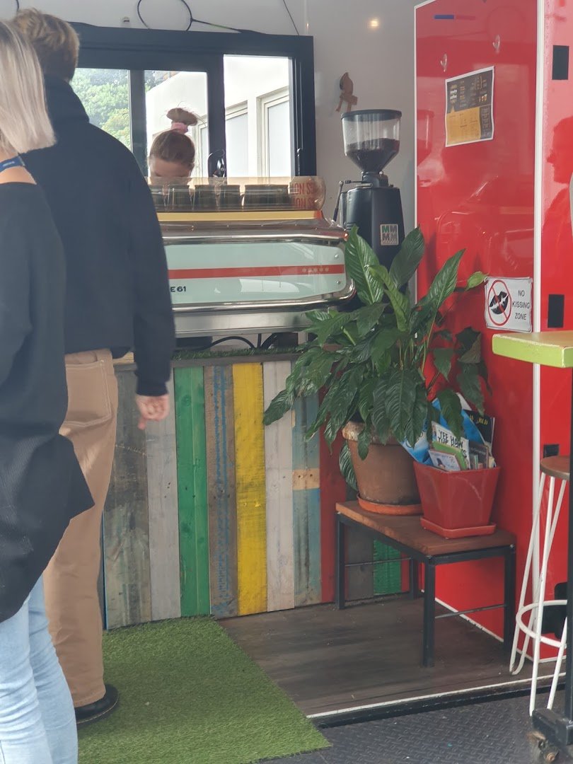 Interior of Green Land Cafe and Bar, specialty coffee shop in Wellington