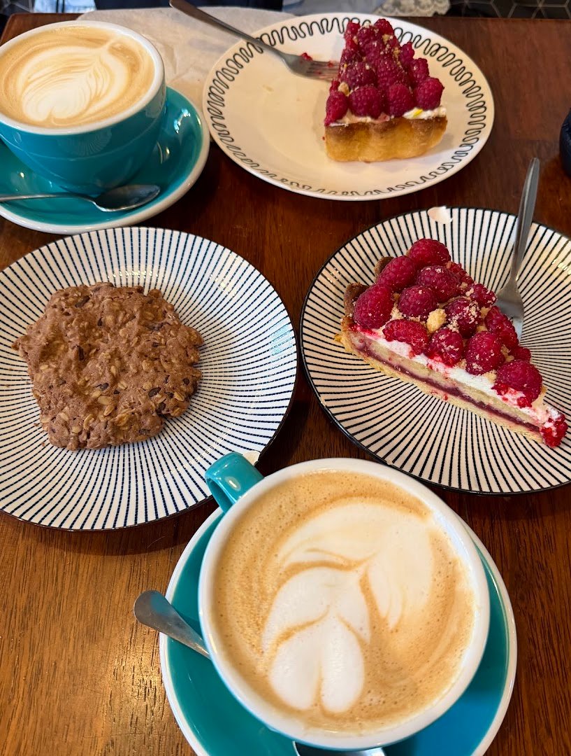 Coffee at Filtry Cafe, specialty coffee shop in Warsaw