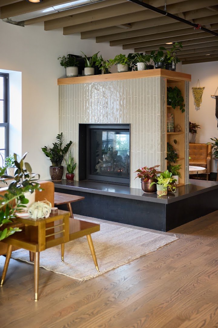 Interior of Idyll Coffee Roasters, specialty coffee shop in Milwaukee