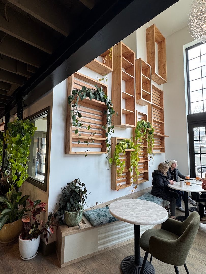Interior of Idyll Coffee Roasters, specialty coffee shop in Milwaukee