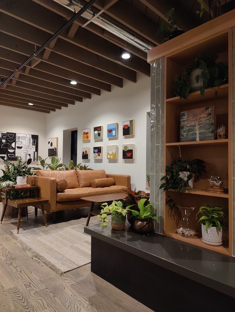 Interior of Idyll Coffee Roasters, specialty coffee shop in Milwaukee