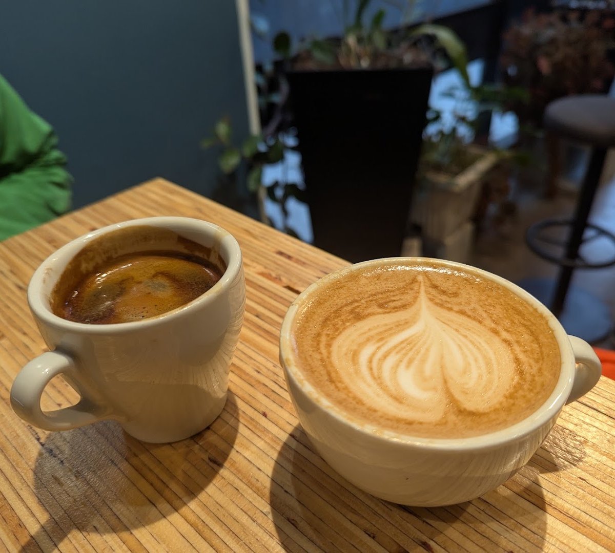 Coffee at Raglan Roast Coffee, specialty coffee shop in Wellington