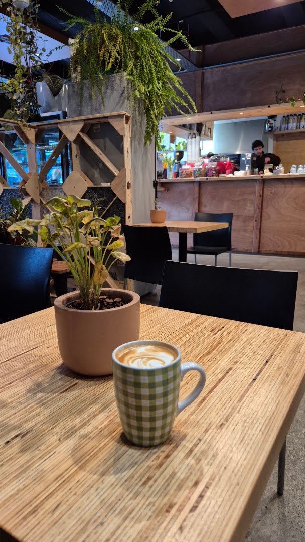 Interior of Raglan Roast Coffee, specialty coffee shop in Wellington