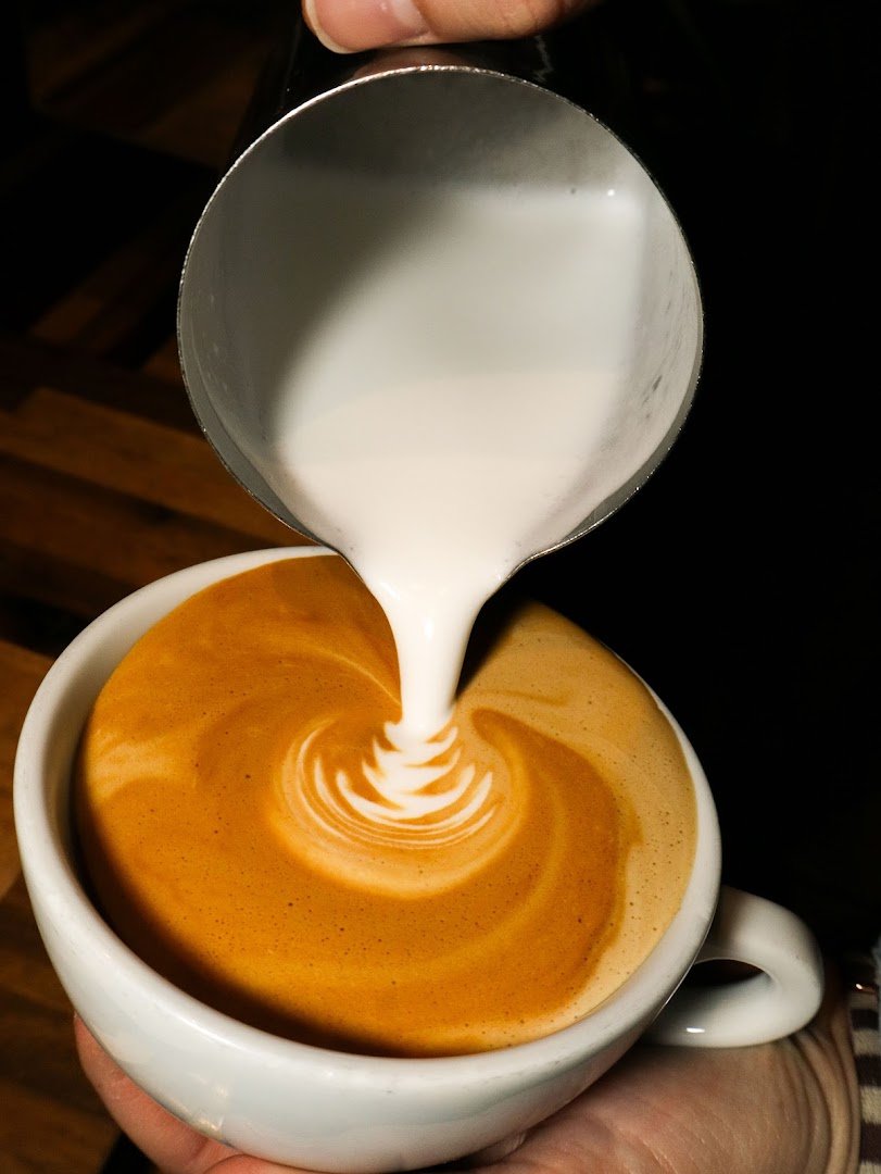 Coffee at Howlin' Hounds Coffee., specialty coffee shop in Omaha