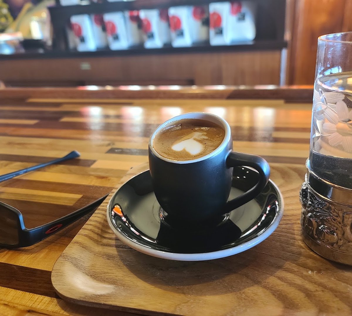 Coffee at Howlin' Hounds Coffee., specialty coffee shop in Omaha