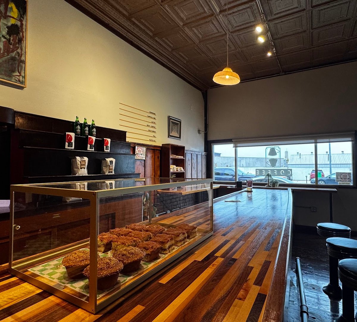 Interior of Howlin' Hounds Coffee., specialty coffee shop in Omaha