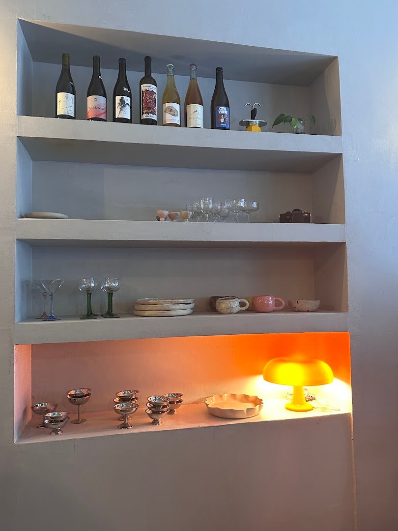 Interior of moe, specialty coffee shop in Prague