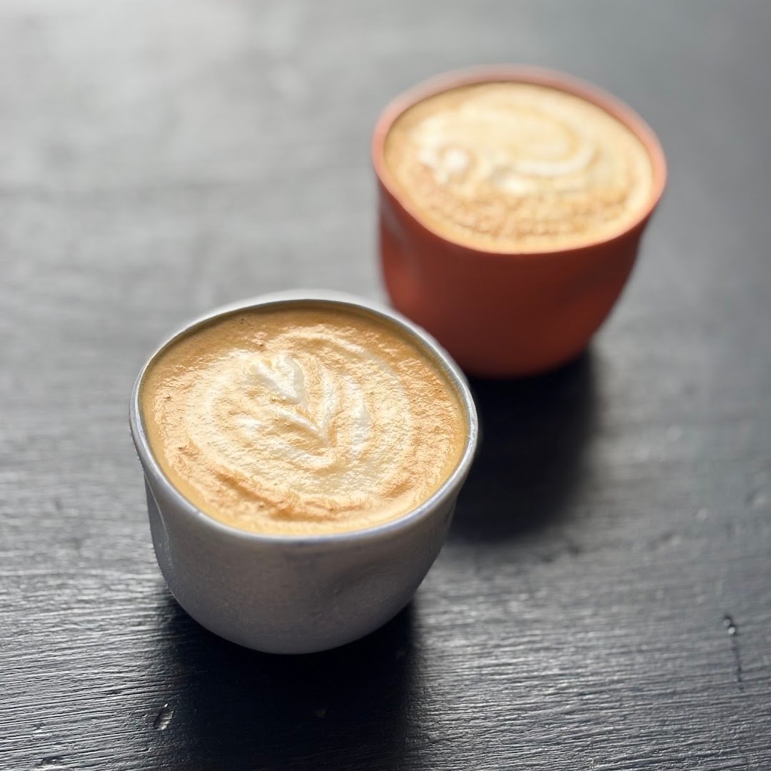 Coffee at moe, specialty coffee shop in Prague