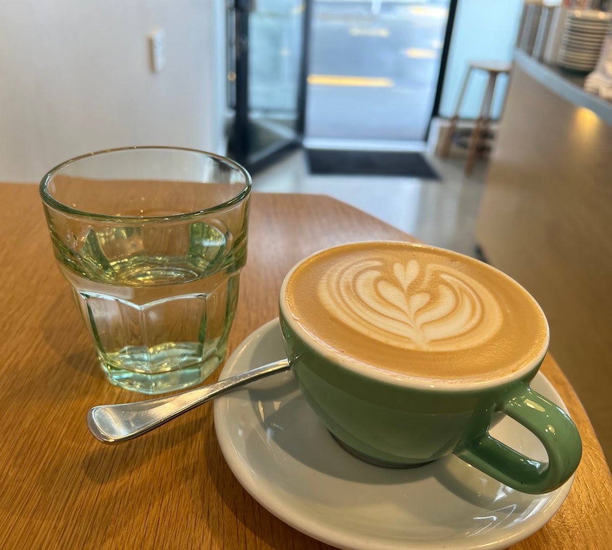 Coffee at West Two Espresso, specialty coffee shop in Wellington
