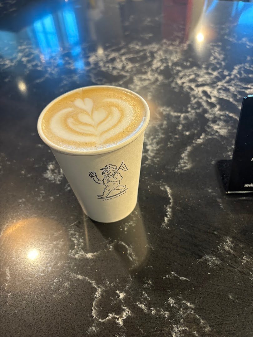 Coffee at Verb Coffee at Multiply Church, specialty coffee shop in Charlotte