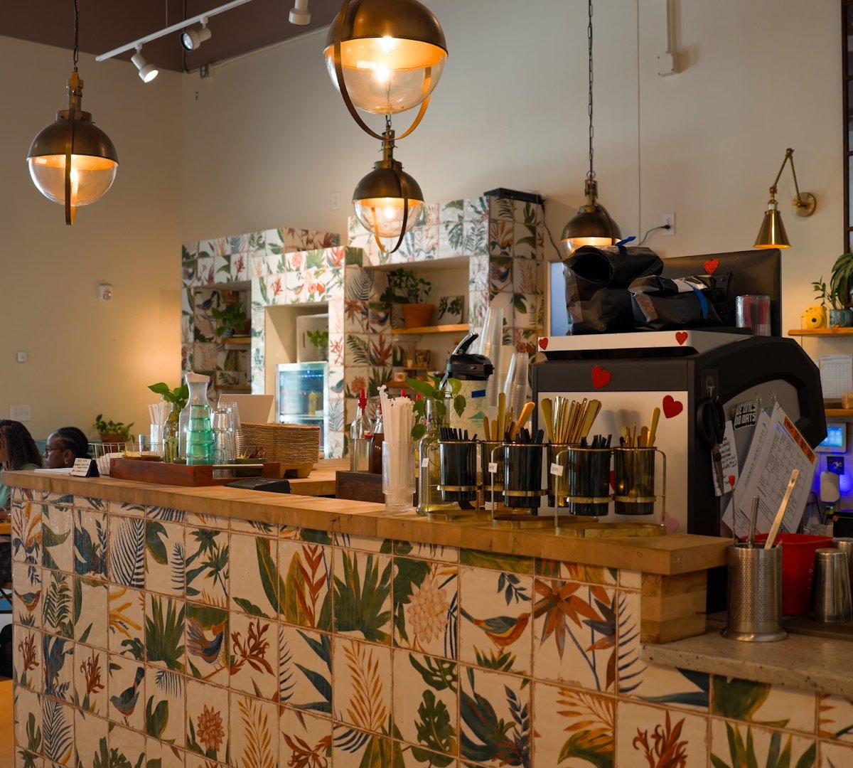 Interior of Summit Coffee Noda, specialty coffee shop in Charlotte