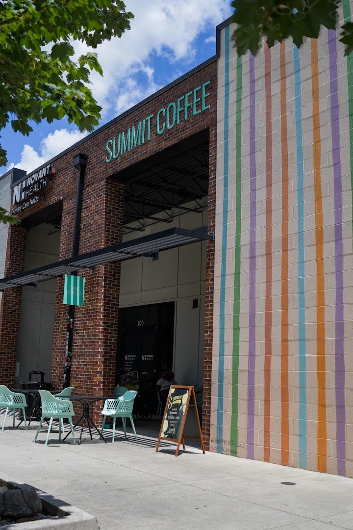 Storefront of Summit Coffee Noda, specialty coffee shop in Charlotte