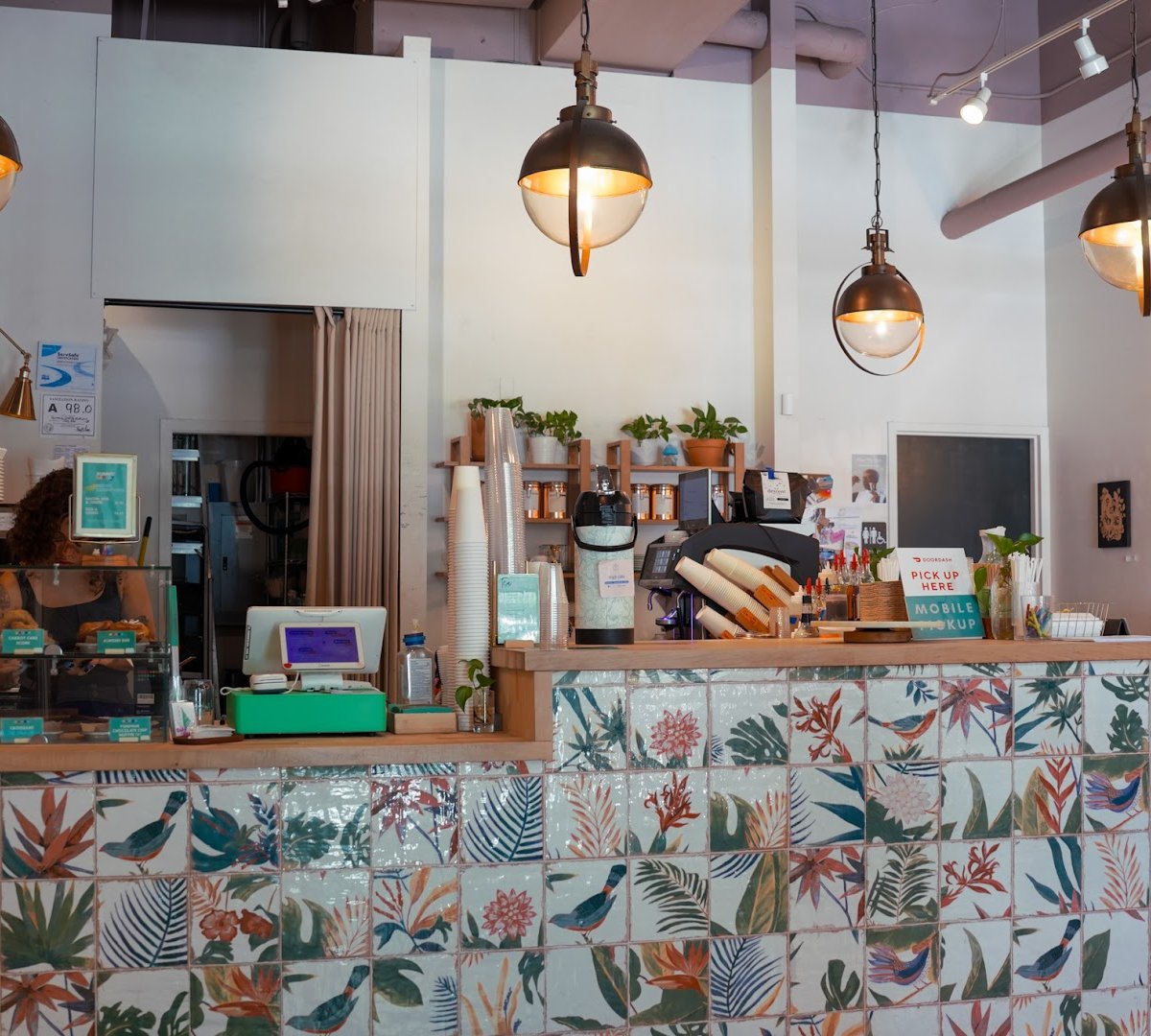 Interior of Summit Coffee Noda, specialty coffee shop in Charlotte