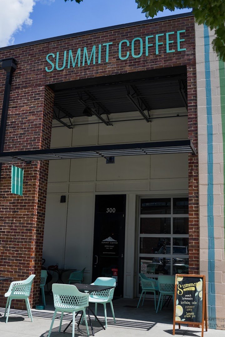 Storefront of Summit Coffee Noda, specialty coffee shop in Charlotte