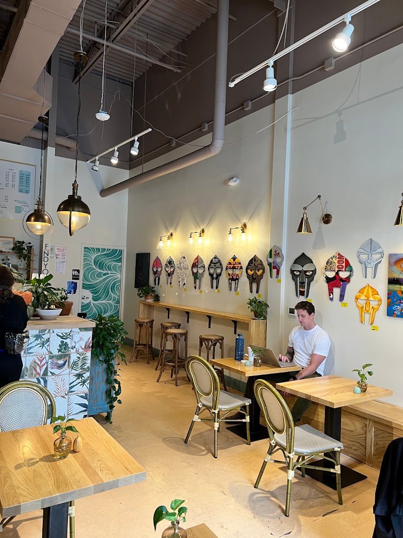 Interior of Summit Coffee Noda, specialty coffee shop in Charlotte