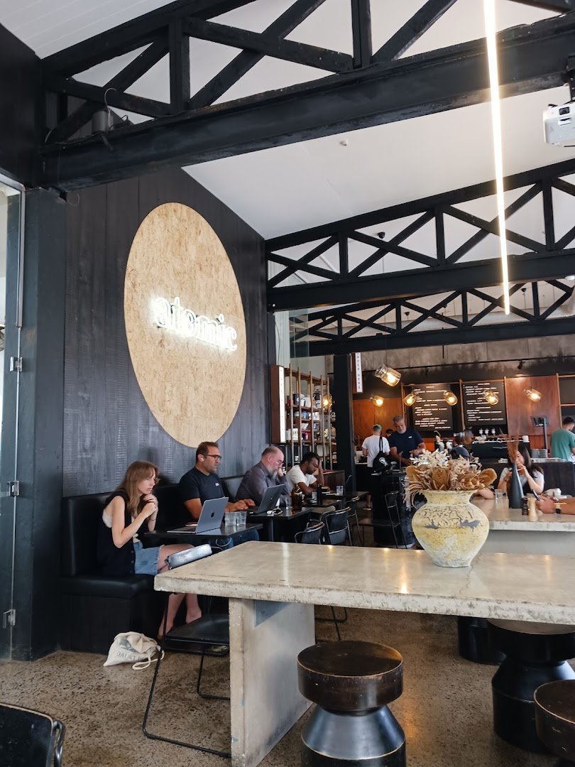 Interior of Atomic Coffee Roasters, specialty coffee shop in Auckland