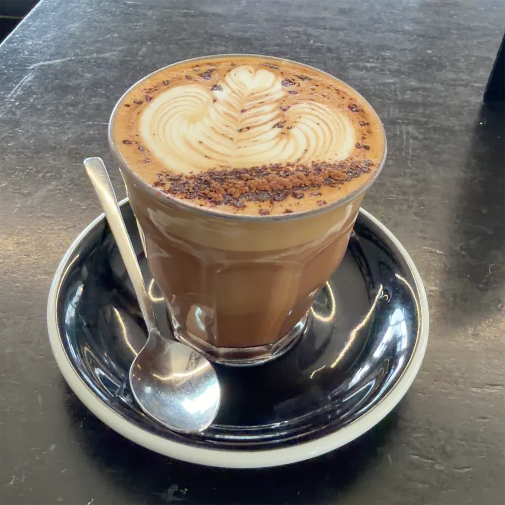 Coffee at Atomic Coffee Roasters, specialty coffee shop in Auckland