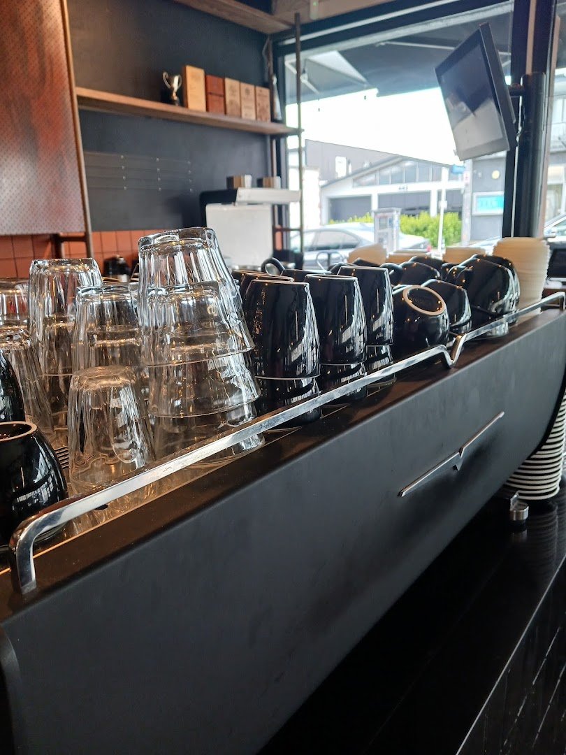 Interior of Atomic Coffee Roasters, specialty coffee shop in Auckland