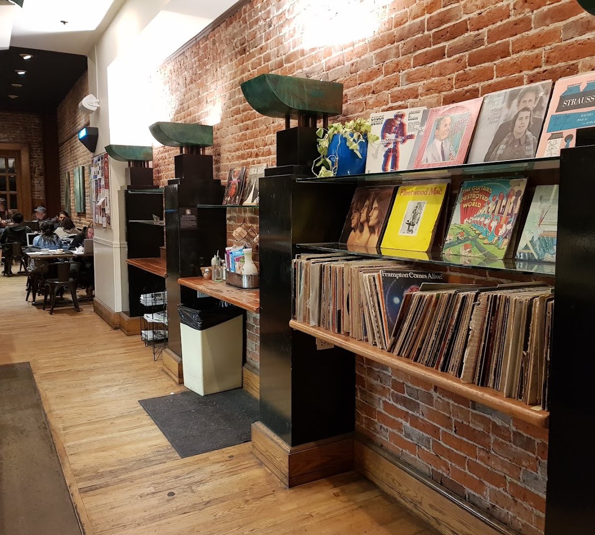 Interior of Lulu Carpenter's, specialty coffee shop in Santa Cruz